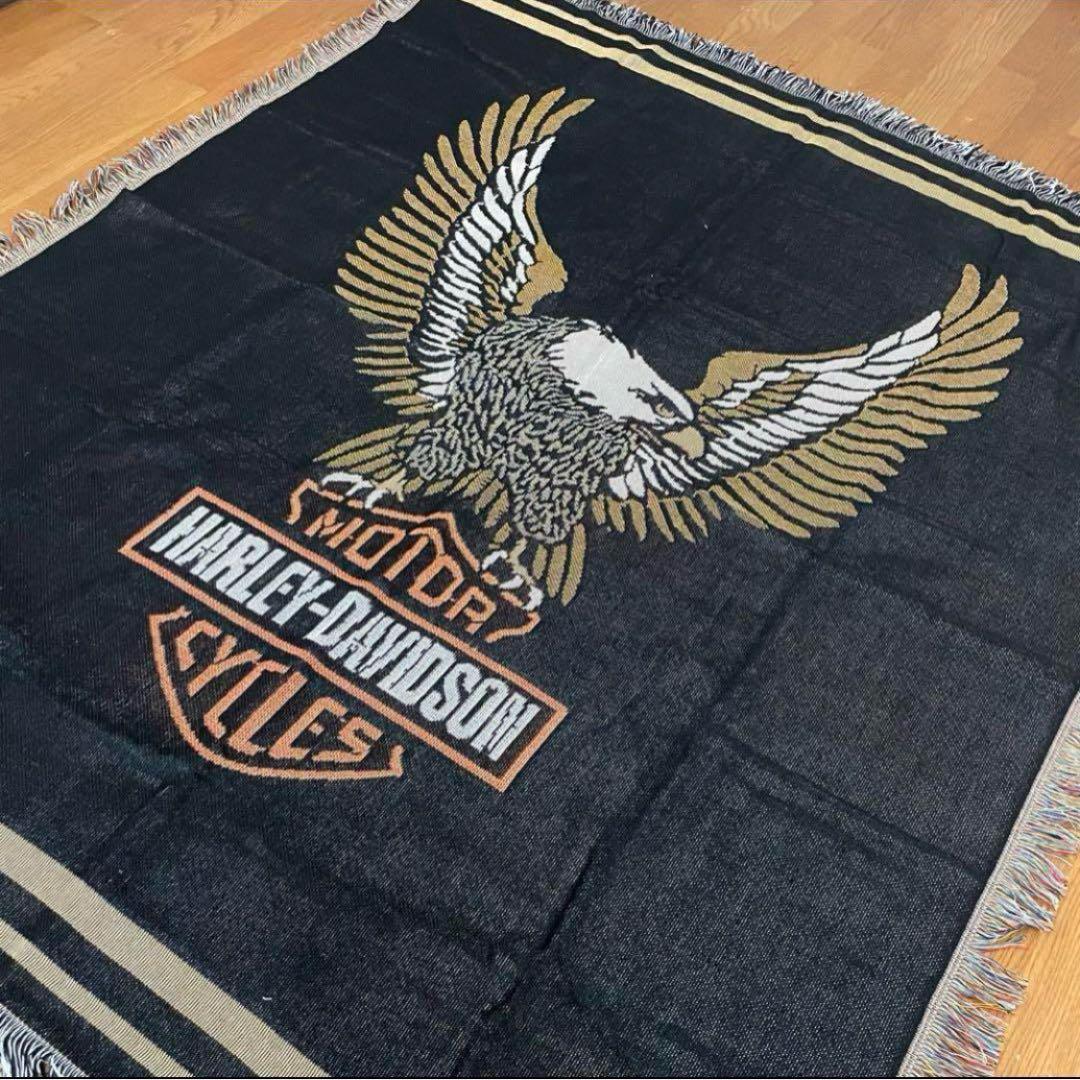 Harley Davidson ハーレー特大ブランケット