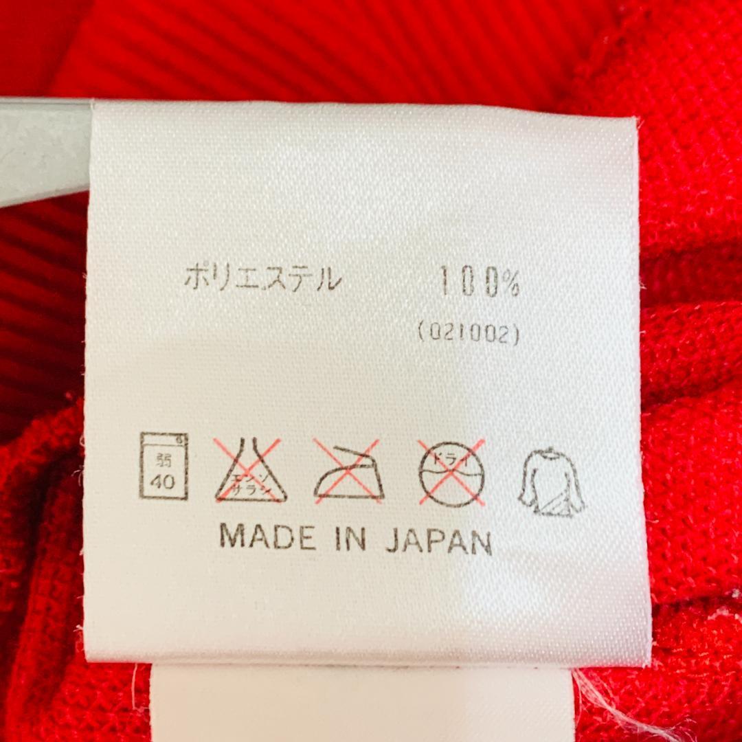 希少 保存◎ デサント製 adidas トラックスーツ 赤 日本製 90s後期