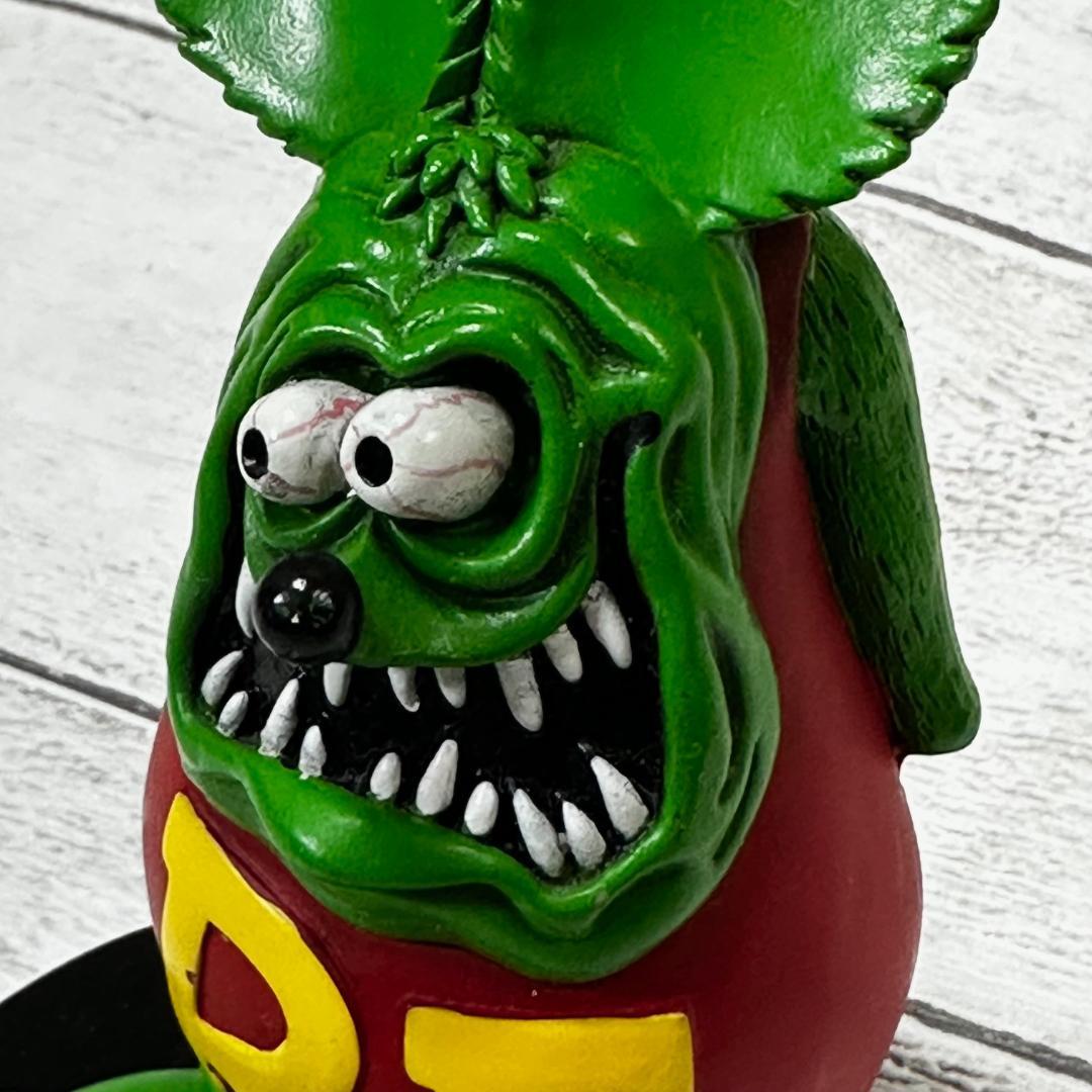 【傷有】ムーンアイズ Rat Fink ラットフィンク ボビングヘッドフィギア