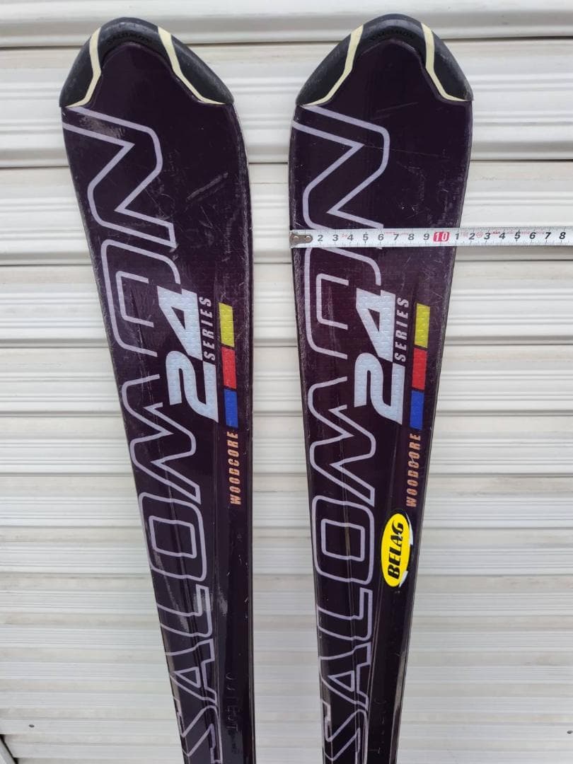 SALOMON 24Series RACE 165cm スキー板/ビンディング付
