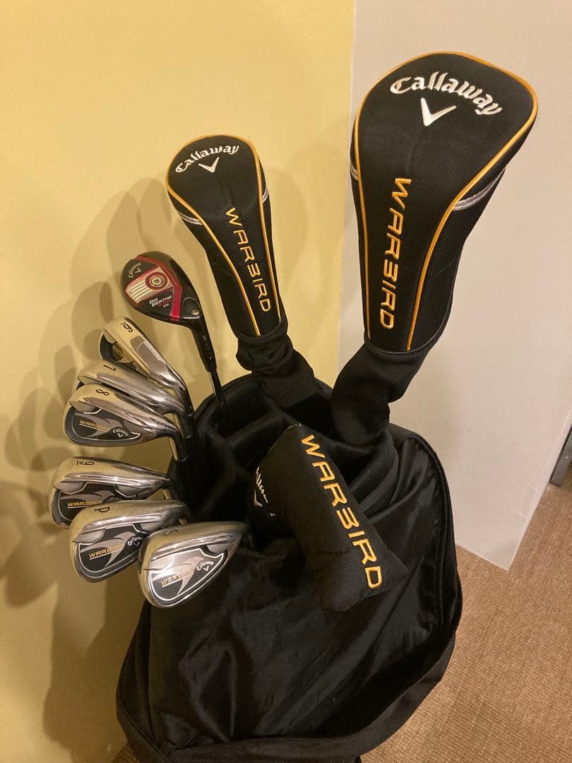 【ゴルフデビューに◎】Callaway Warbird メンズクラブセット