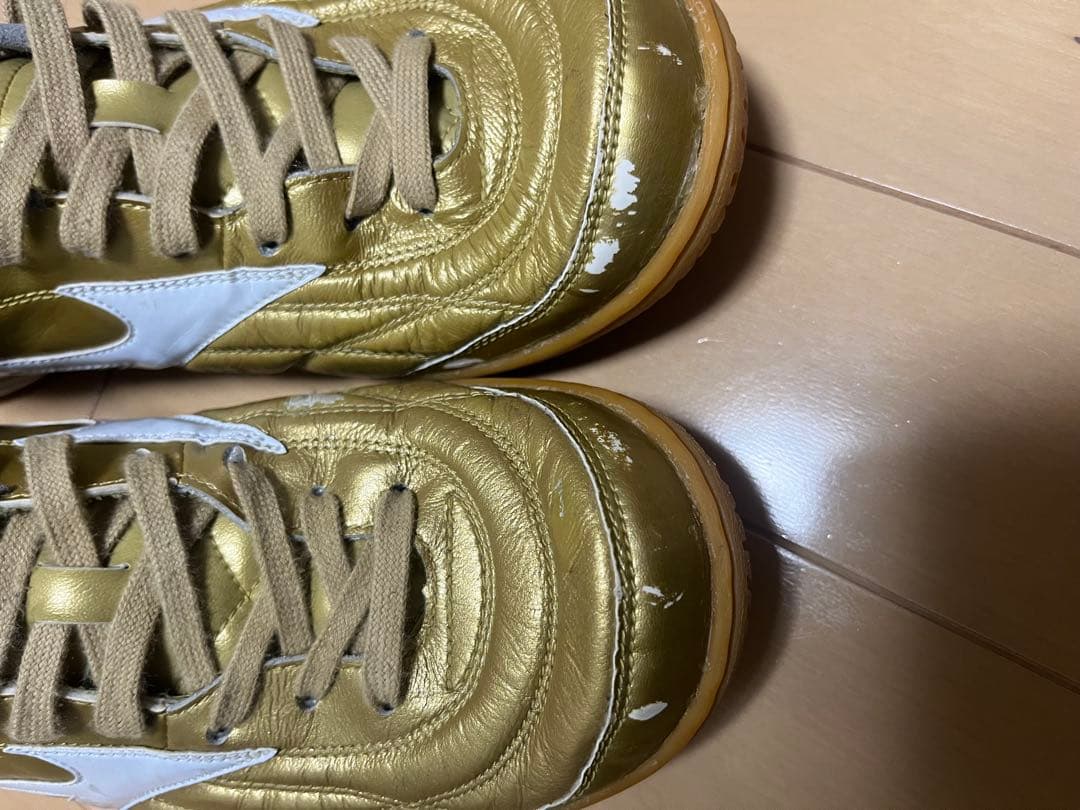 Mizuno モレリア　フットサルシューズ　ゴールド 27.5cm