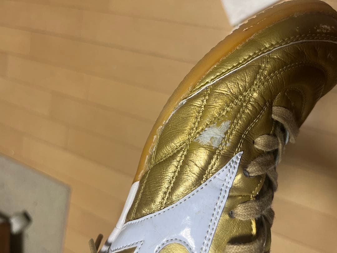 Mizuno モレリア　フットサルシューズ　ゴールド 27.5cm