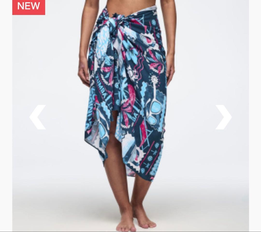 Zumba Cruise Sarong <Teal/Blue>新作パレオ