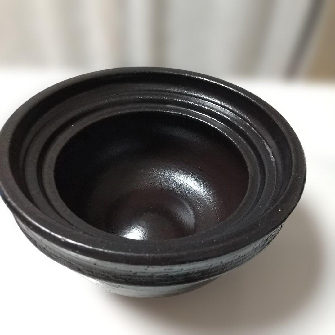 長谷園 陶珍かまど「極」二合炊き 黒