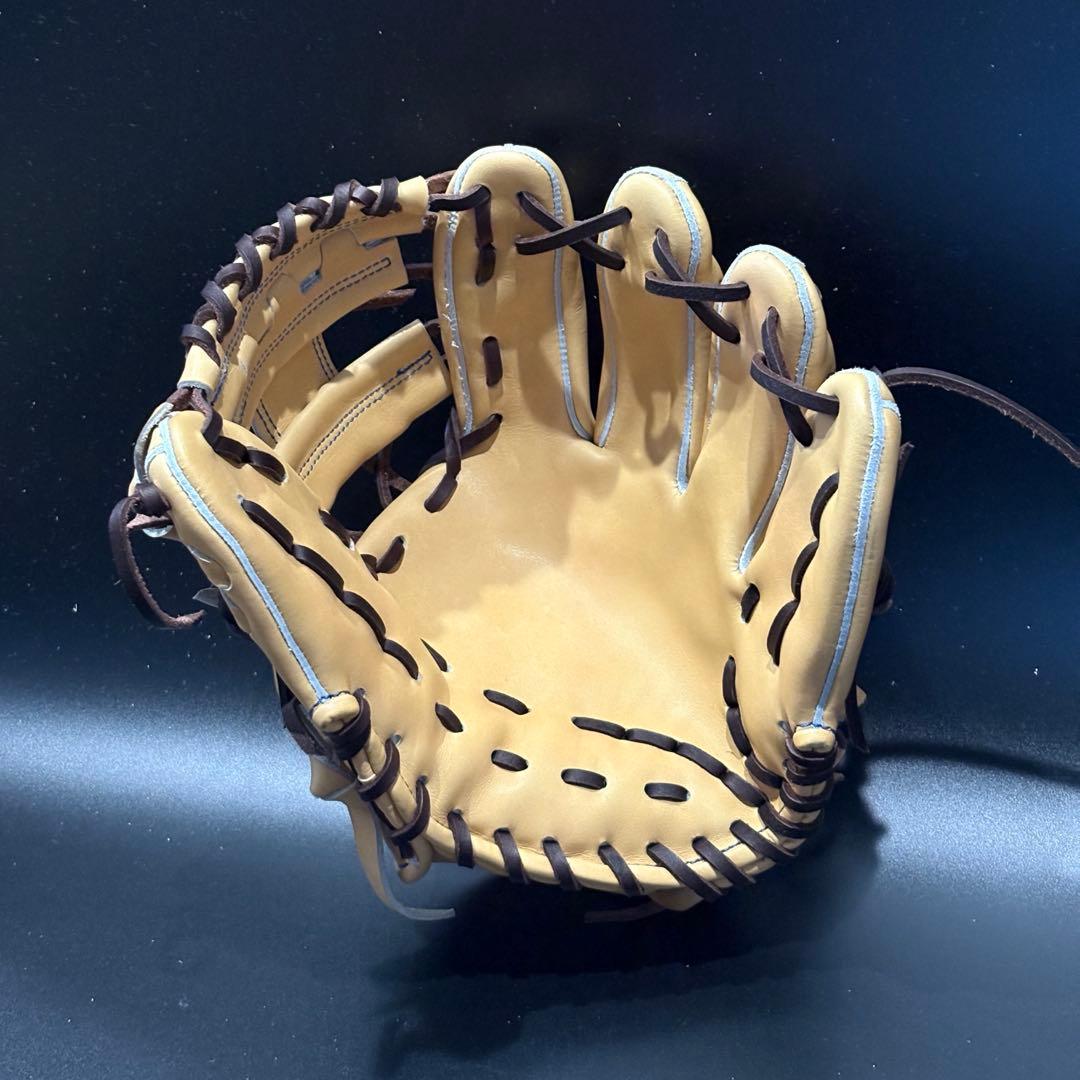 新品　硬式軟式兼用　 内野手用グローブ　高校野球対応