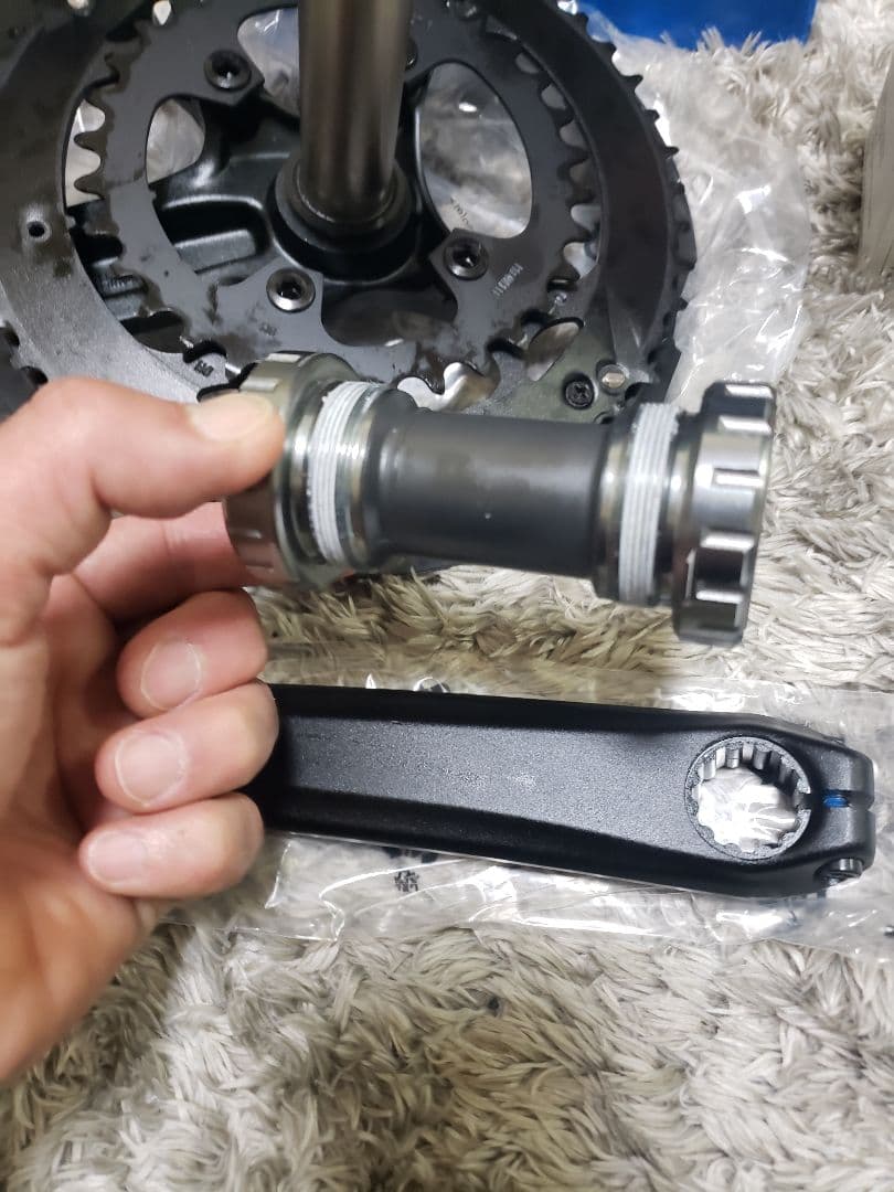 RROWHEEL RPL-521CP-TT クランク&BB 自転車クランク