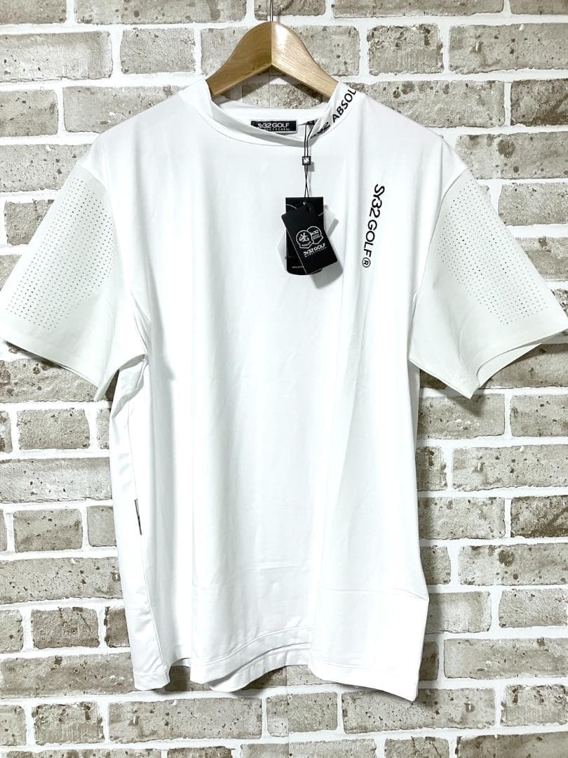【早い者勝ち✨】新品 SY32 メンズ モックネック XL ホワイト系 白