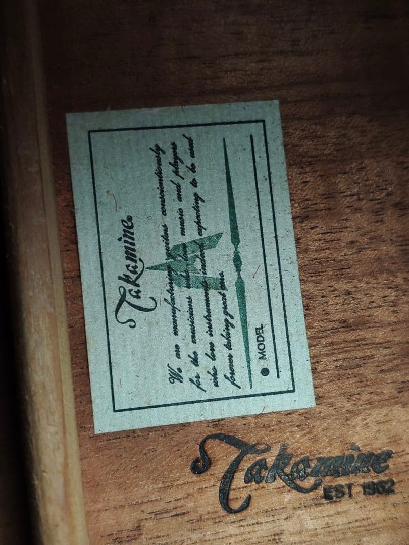 【手渡限定】タカミネ　takamine アコースティックギター TDC-35