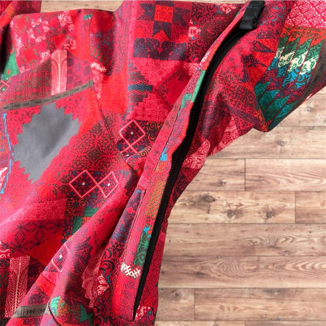 BURTON DRYRIDE スノボジャケットM相当 総柄 レディース 美品