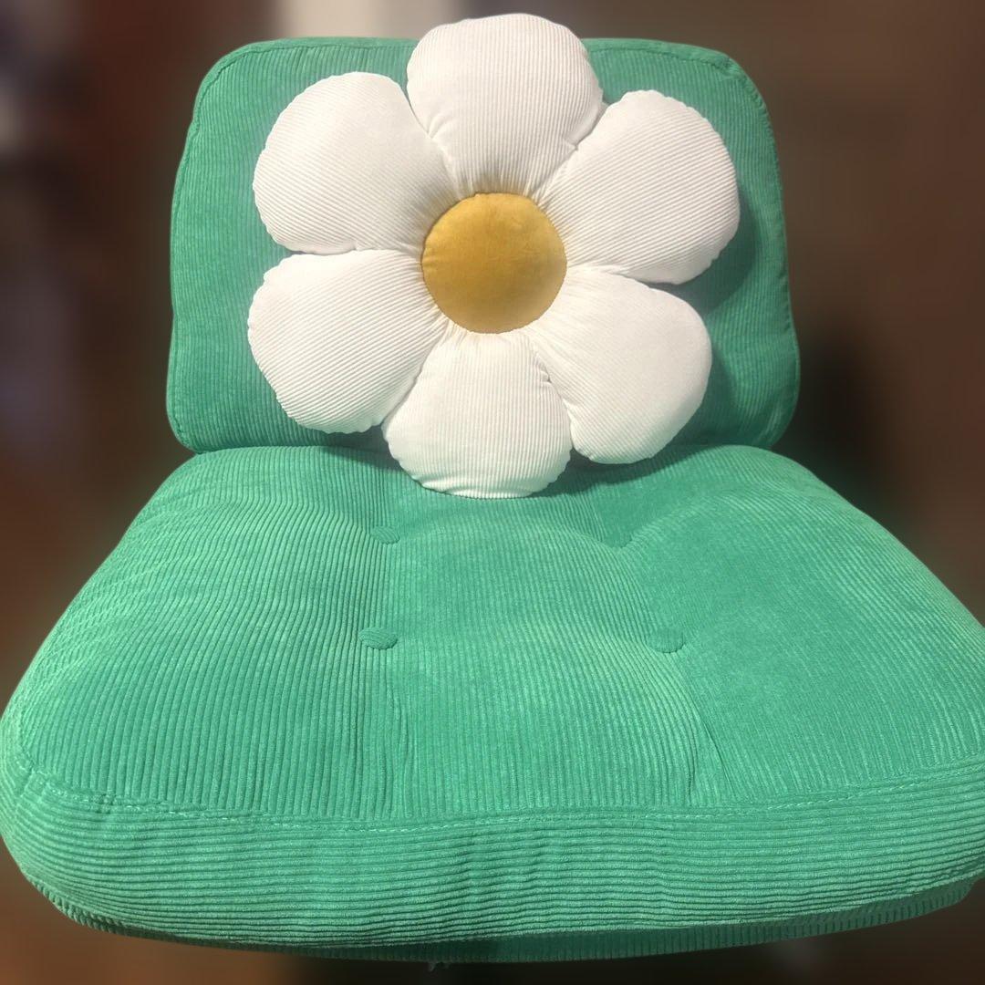 【美品】ディヴリンゲ IKEA イケア 1人掛けソファ 回転チェア　グリーン
