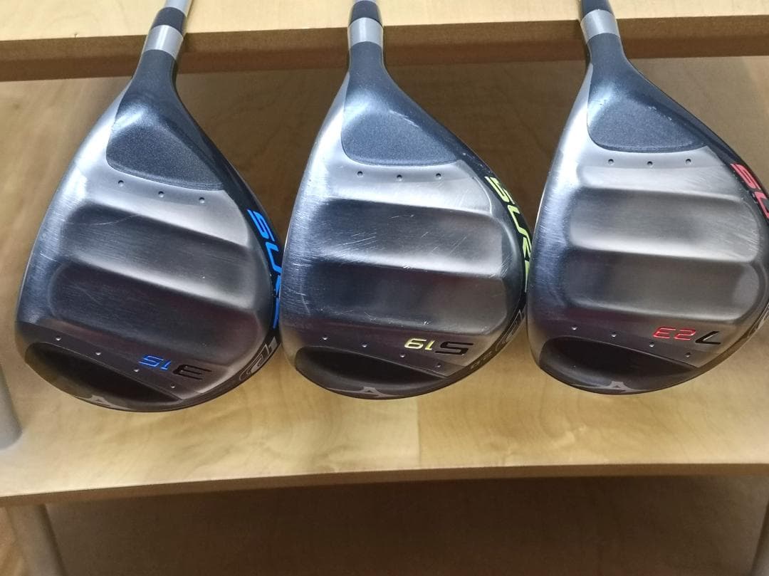 Mizuno SURE DD 2.0ワンレングス 3W・5W・7W 純正R