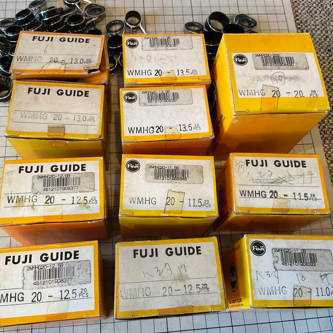デッド　Fuji WMHG 20　ロッド ガイド 多数　まとめ売り　フジ　新品