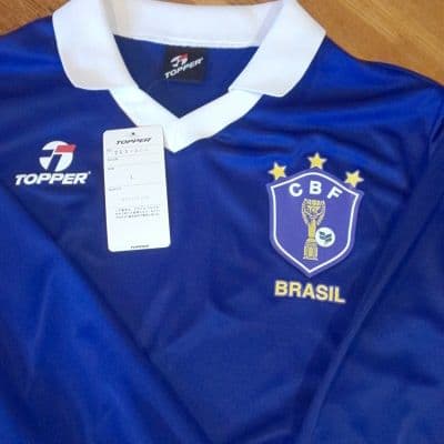 超貴重な86年ブラジル代表ユニフォーム