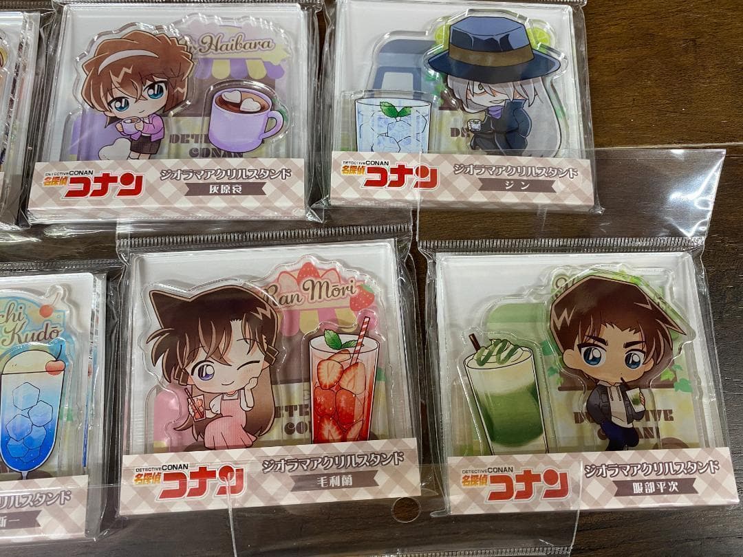 名探偵コナン ジオラマアクリルスタンド 全10種　きゃらぺこ
