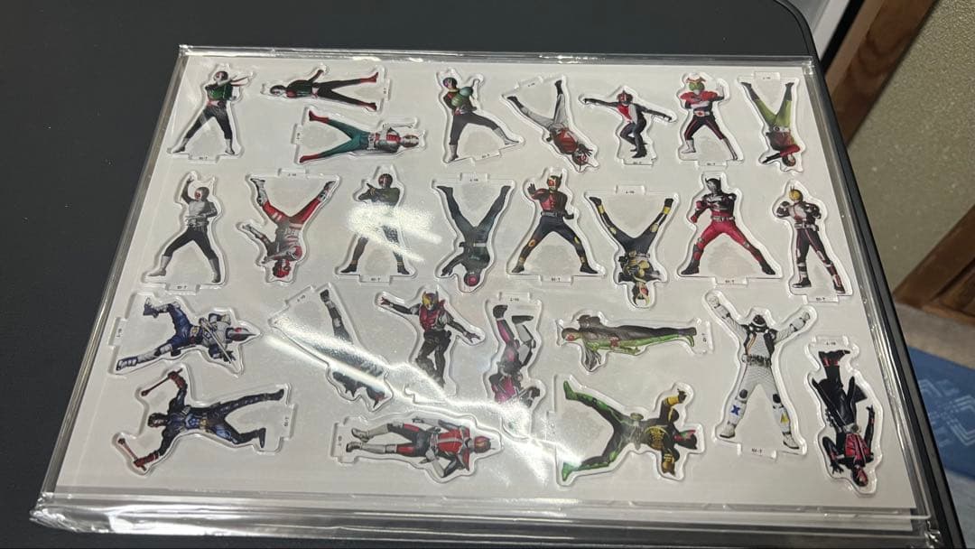 仮面ライダー アクリルフィギュアセット　仮面ライダー検定公式グッズ