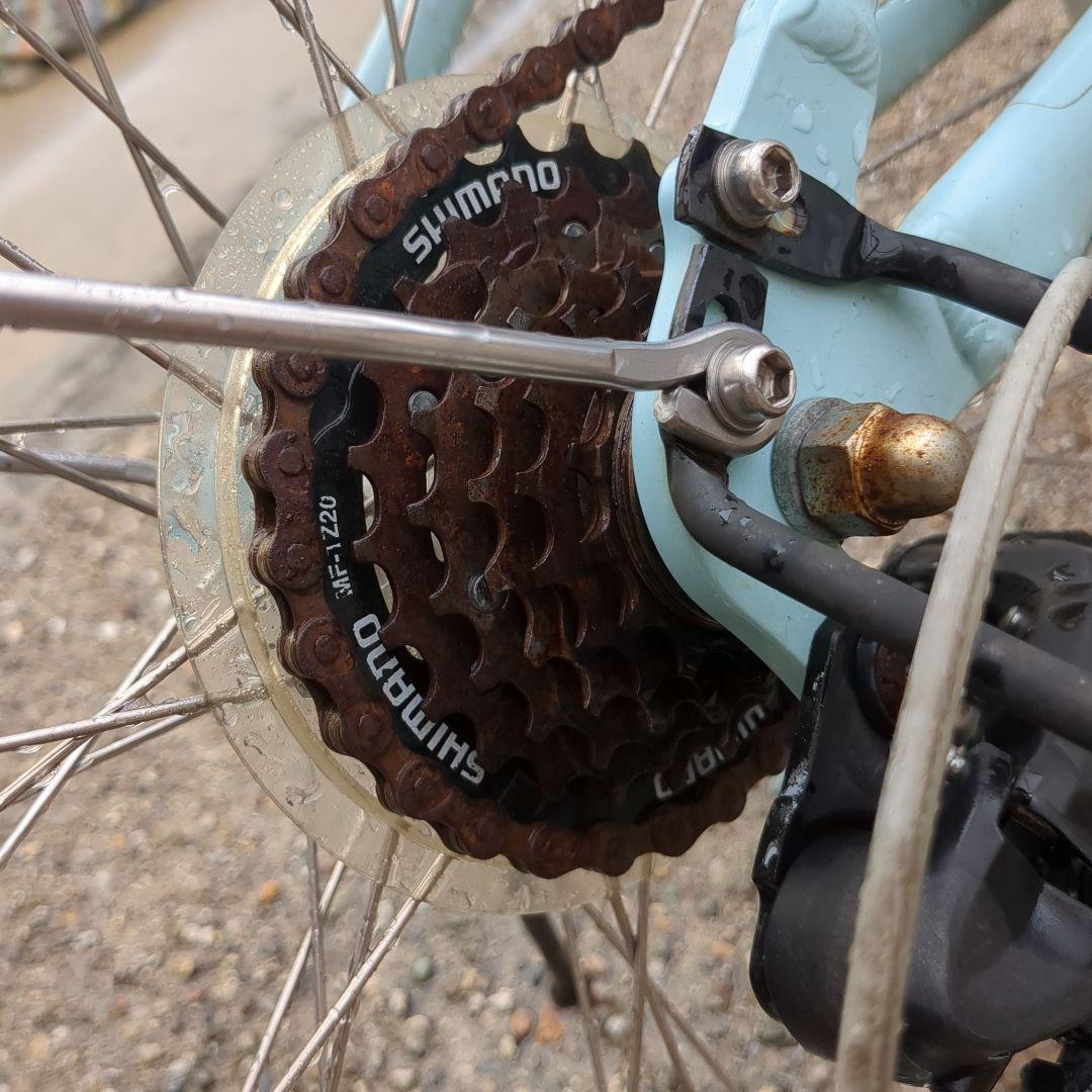 自転車　小学生　24インチ　ブルー　KhodaaBloom Asson J24