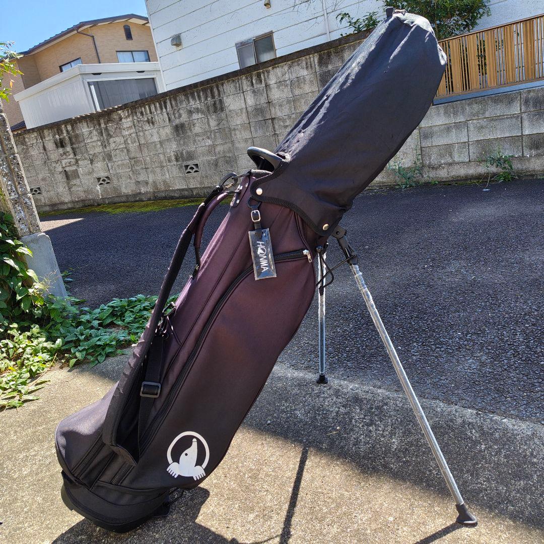 【格安】HONMA GOLF キャディバッグ スタンド付き ホンマ 本間 ゴルフ