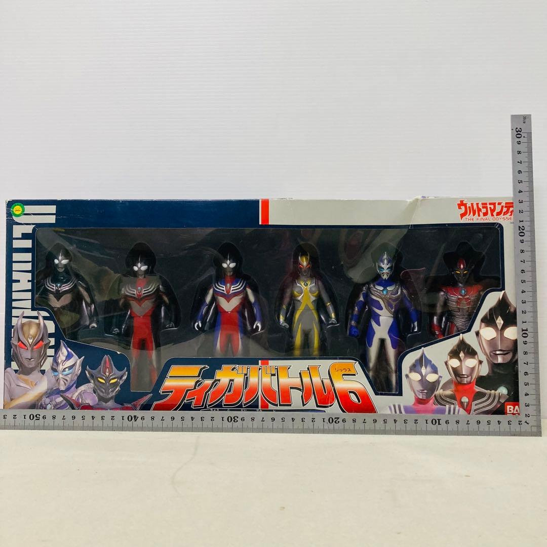 【未開封品】ウルトラマン　フィギュア　ティガバトル6 超古代戦士セット
