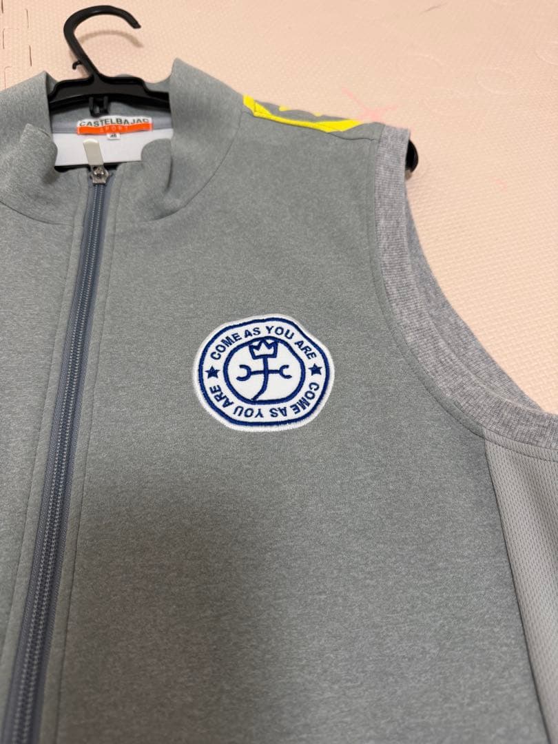 CASTELBAJAC グレー ベスト セットアップズボン付き