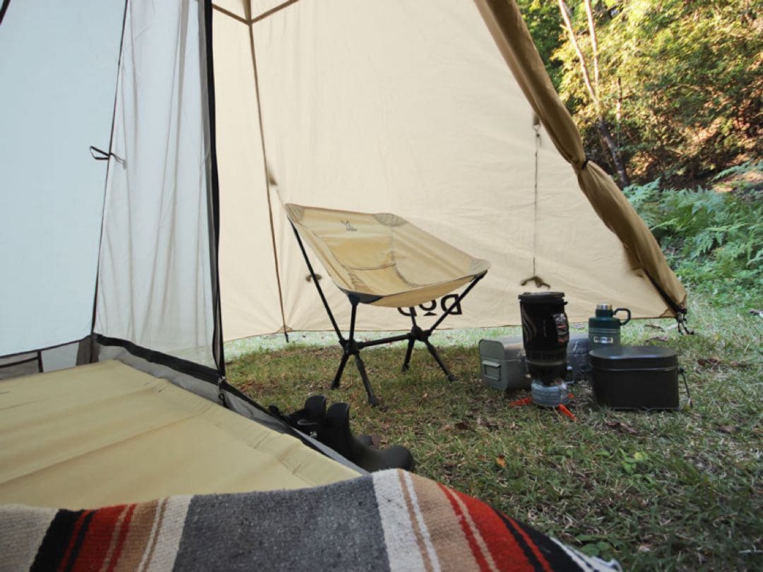 【美品】DOD ライダーズワンポールテント　T1-422-TN 初心者　ソロ