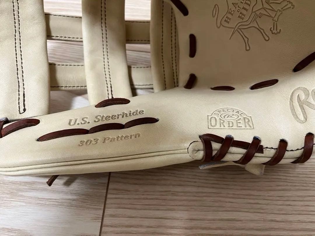 【新品未使用】Rawlings 軟式　外野用　店舗別注　Tatis Jr.風