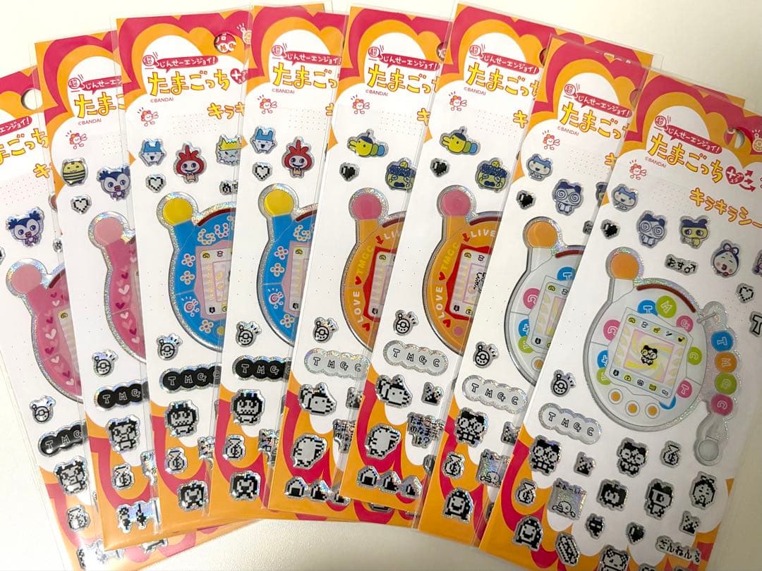 たまごっち ボンボンドロップシール seria きらきらシール 計13枚セット‼️