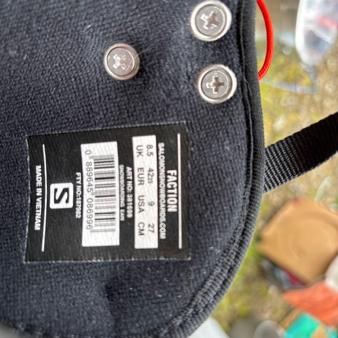Salomon Faction スノーボードブーツ 27cm