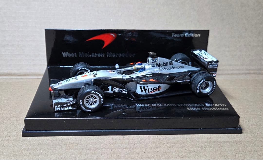 1/43 ミニチャンプス WEST マクラーレン メルセデス MP4/15 特注