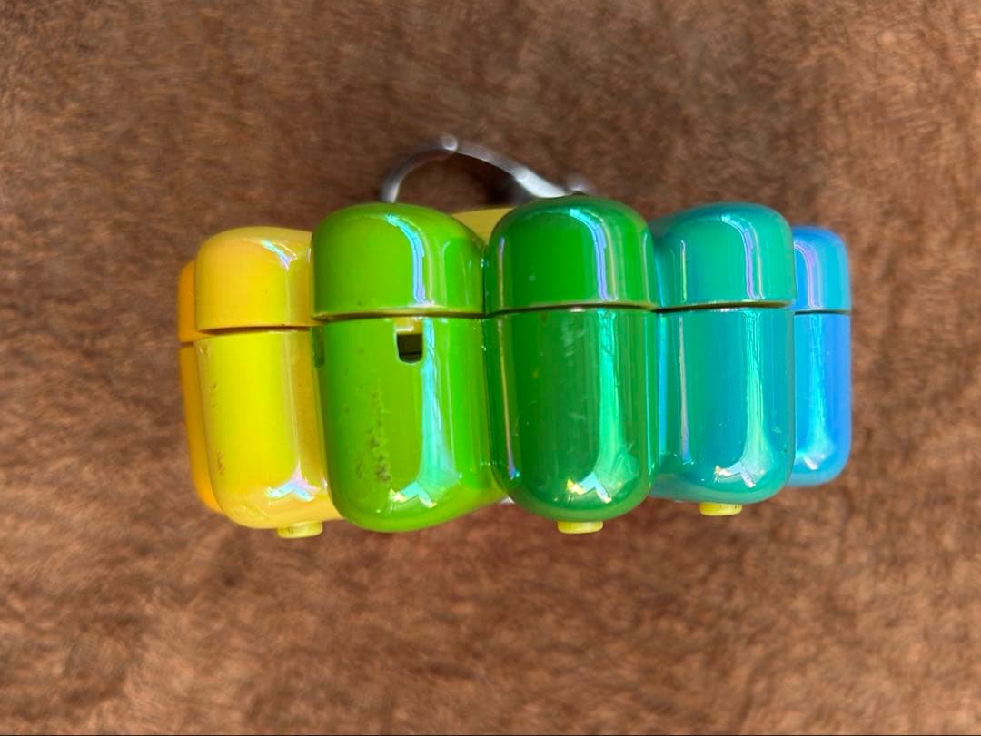 キーホルダー・アクリルキーホルダー FLOWER GO WALK COLOR(Rainbow Clear)