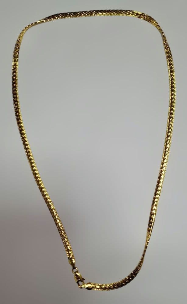 『ヴィンテージ 18K(刻印有り)ゴールドネックレス・骨董品( 約23.2g)』