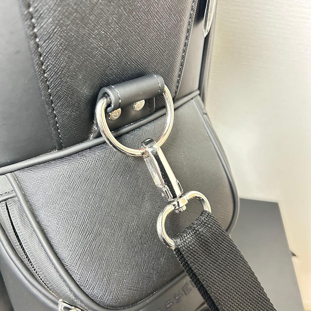 【良品】VESSEL APX Staff キャディバッグ 9型 6分割 ブラック