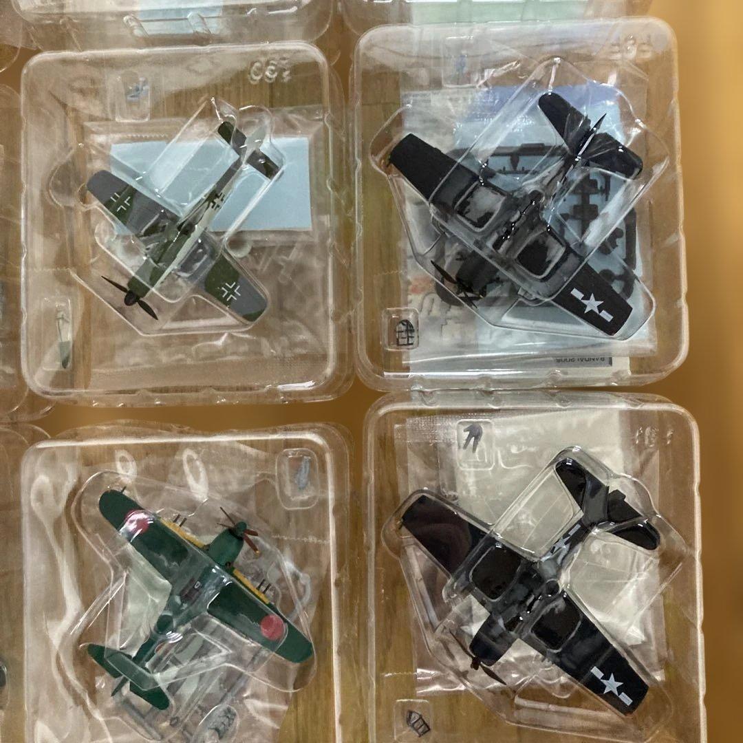 BANDAI WING CLUB 1/144 航空機モデル　19機セット