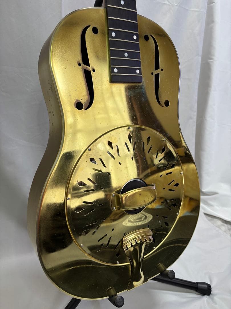 ギター National Reso-Phonic Raw Series Brass