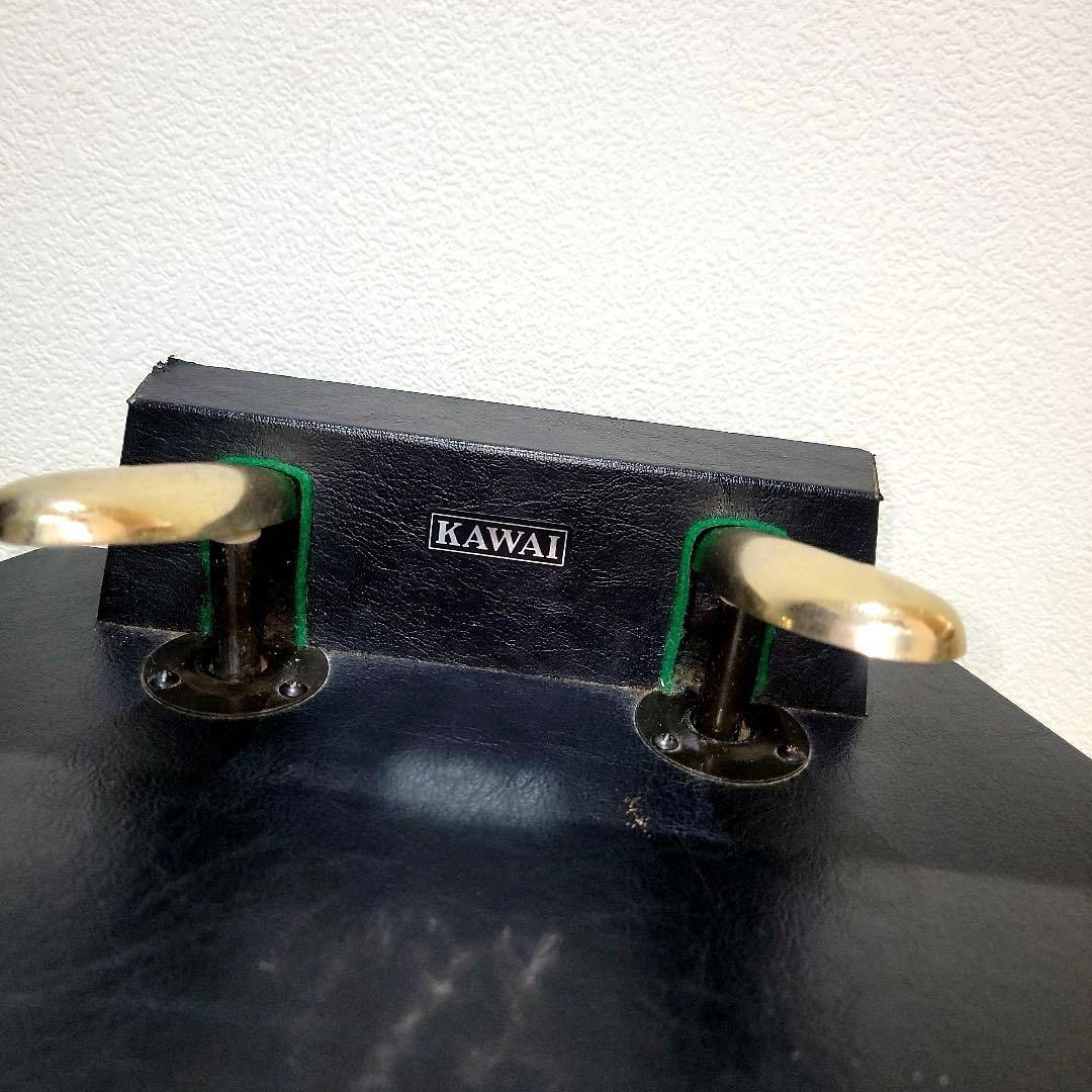 KAWAI ピアノ補助台 無段階高低式 木製 レザー 踏み台 アシスト