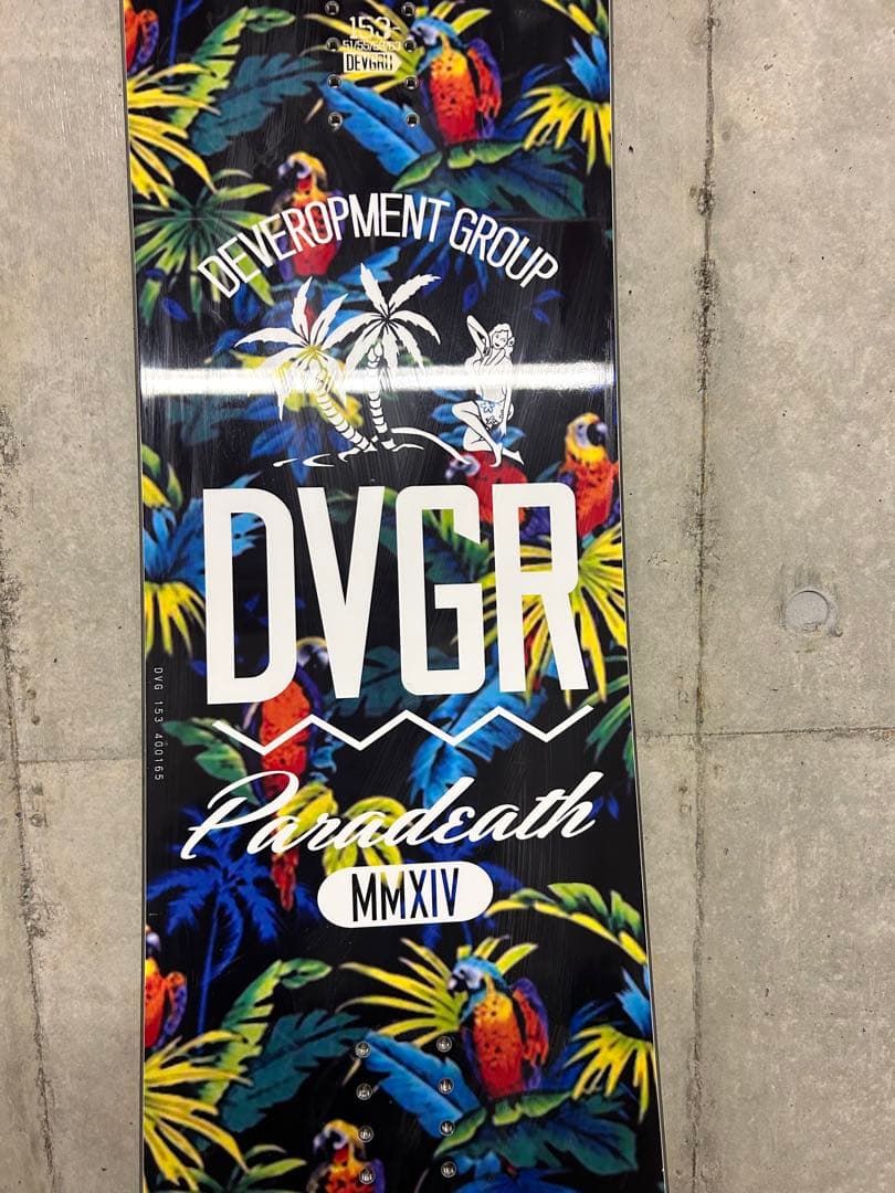 スノーボード DVGRU PARADEATH 153cm