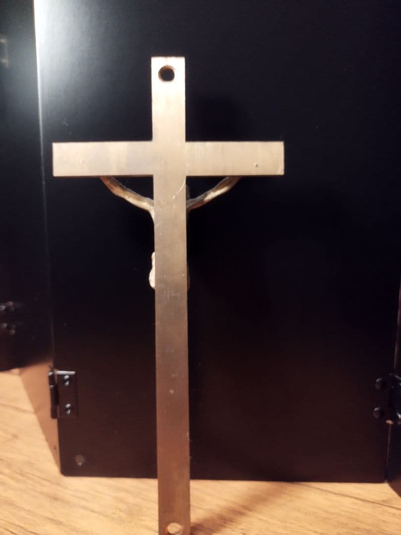 【INRI】キリスト 壁飾り 置物 骨董品