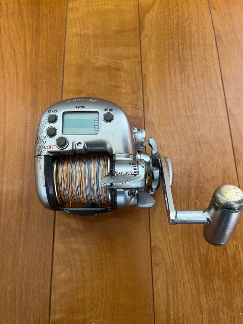中古 RYOBI電動リール 電動VS700AC アドベンチャー リョービ