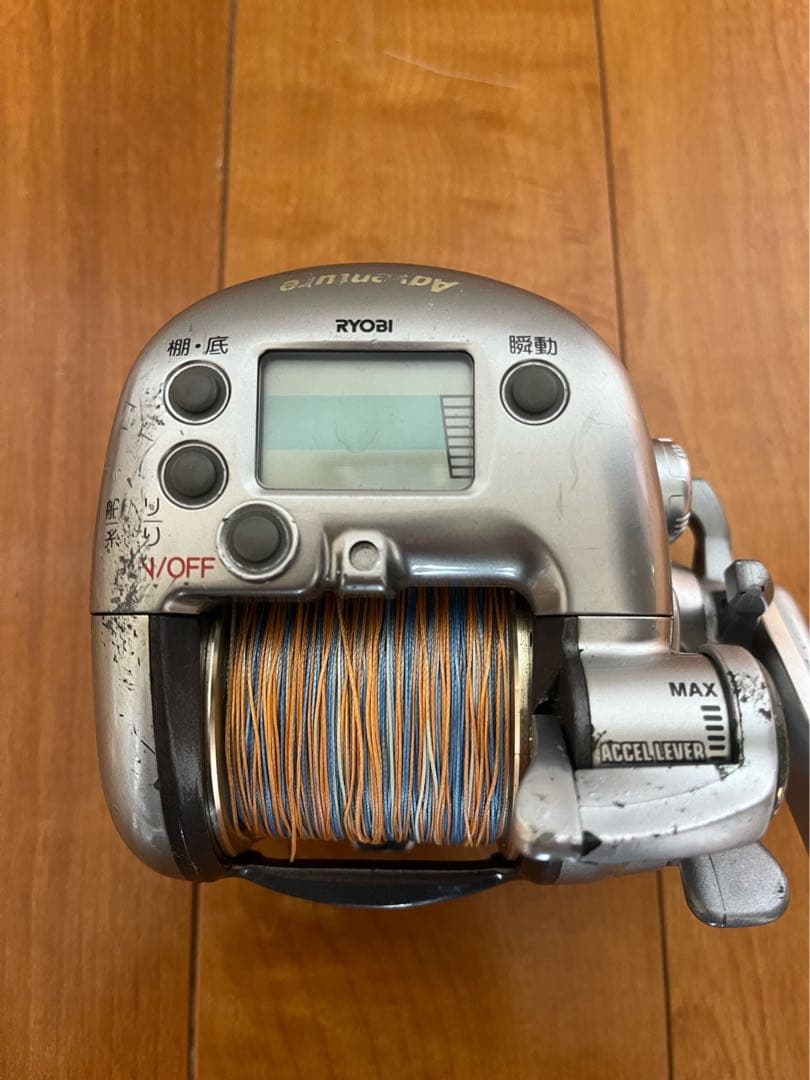 中古 RYOBI電動リール 電動VS700AC アドベンチャー リョービ