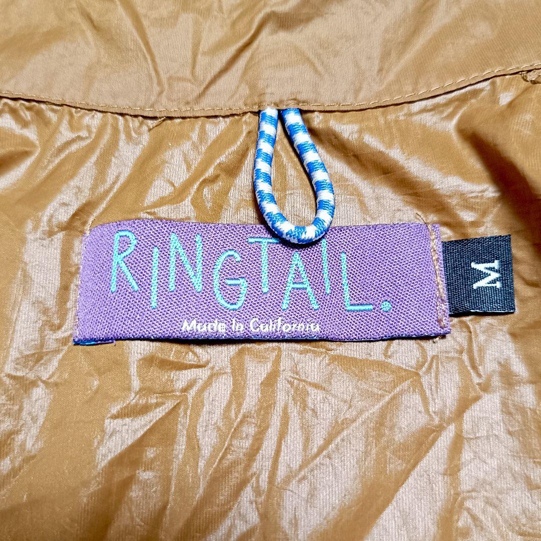 【美品】RINGTAILウインドブレーカー ブリーズブレーカー ナイロンパーカー