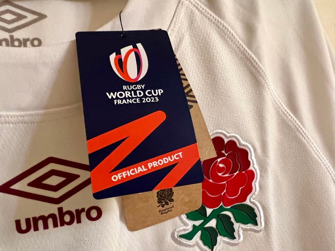 イングランド代表 RWC2023 オーウェン・ファレル レプリカジャージ L
