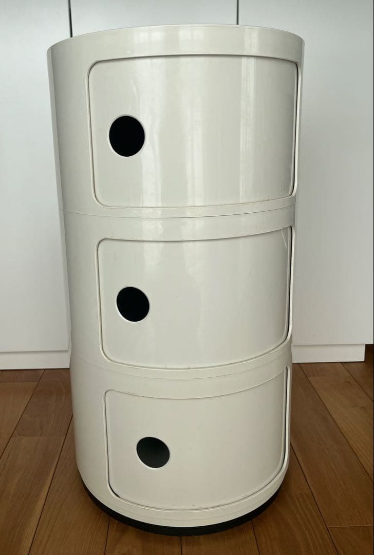 【正規品】 kartell カルテル コンポニビリ 3段 イタリア製　ホワイト