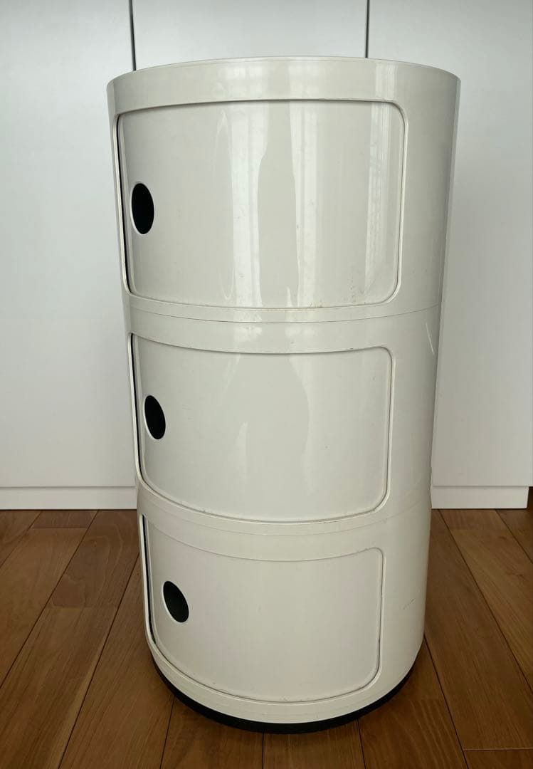 【正規品】 kartell カルテル コンポニビリ 3段 イタリア製　ホワイト