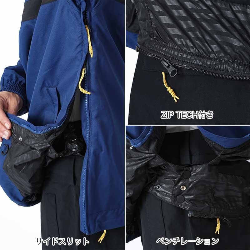 1854【新品タグ付き】ボルコム　スノボウェア　ジャケット　プルオーバー ロンゴ