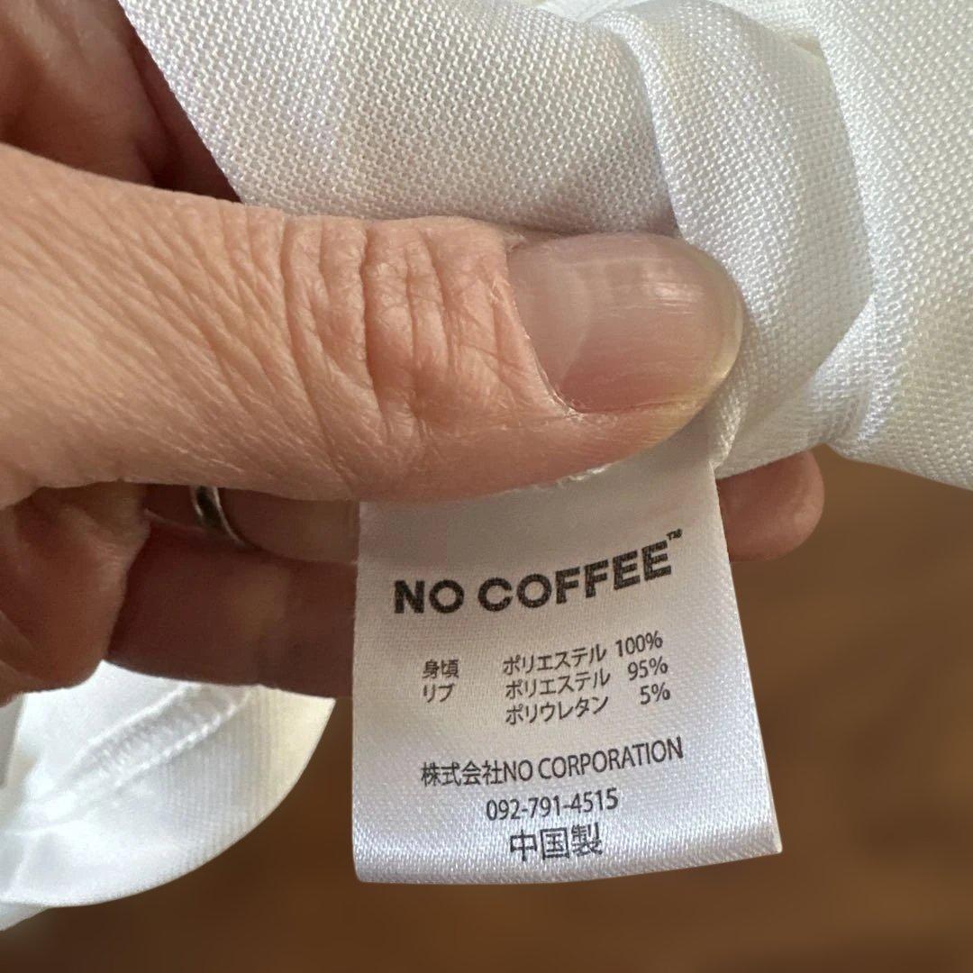 NO COFFEE NO GOLF ポロシャツ Mサイズ美品