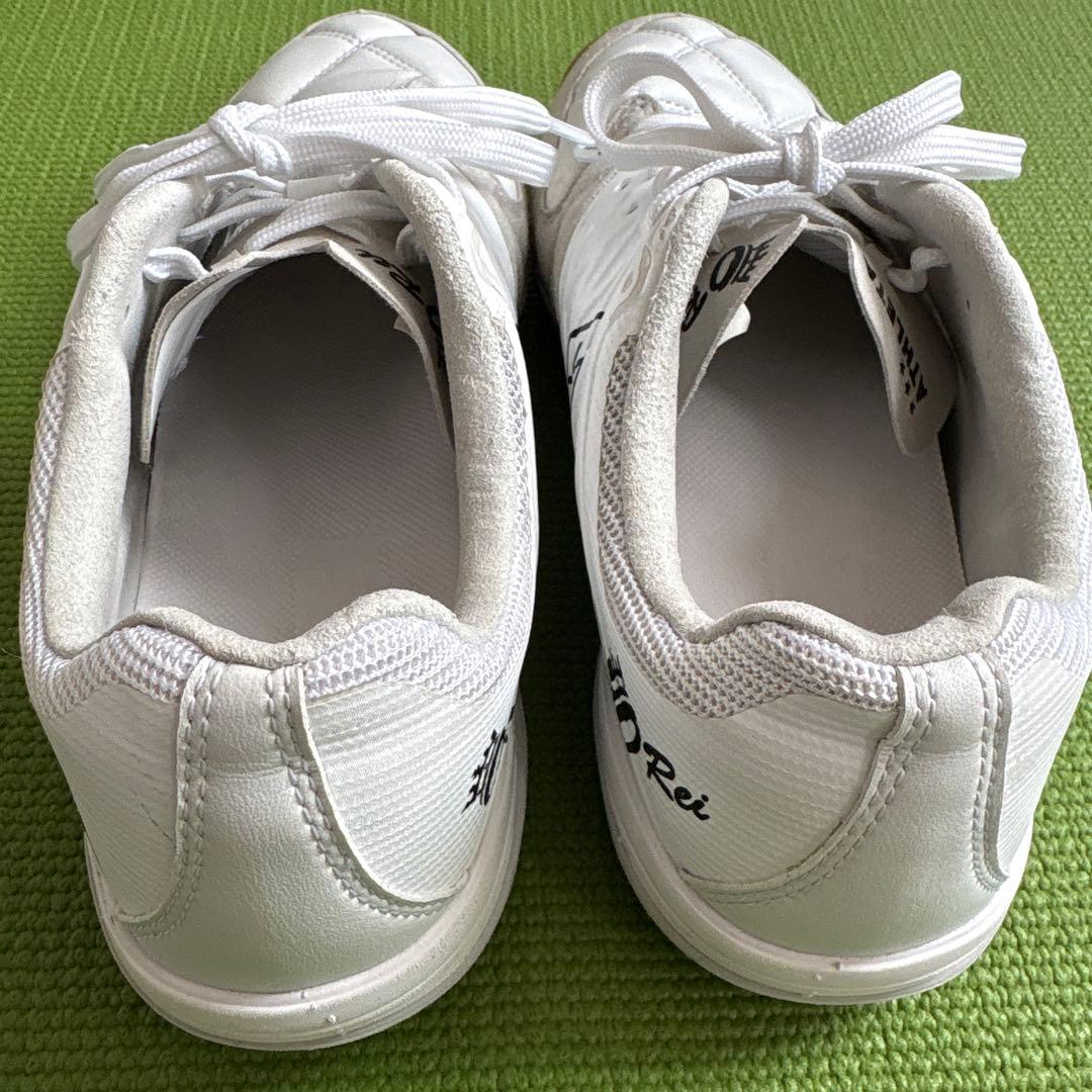 【美品】ATHLETA O Rei フットサルシューズ ホワイト 24.5