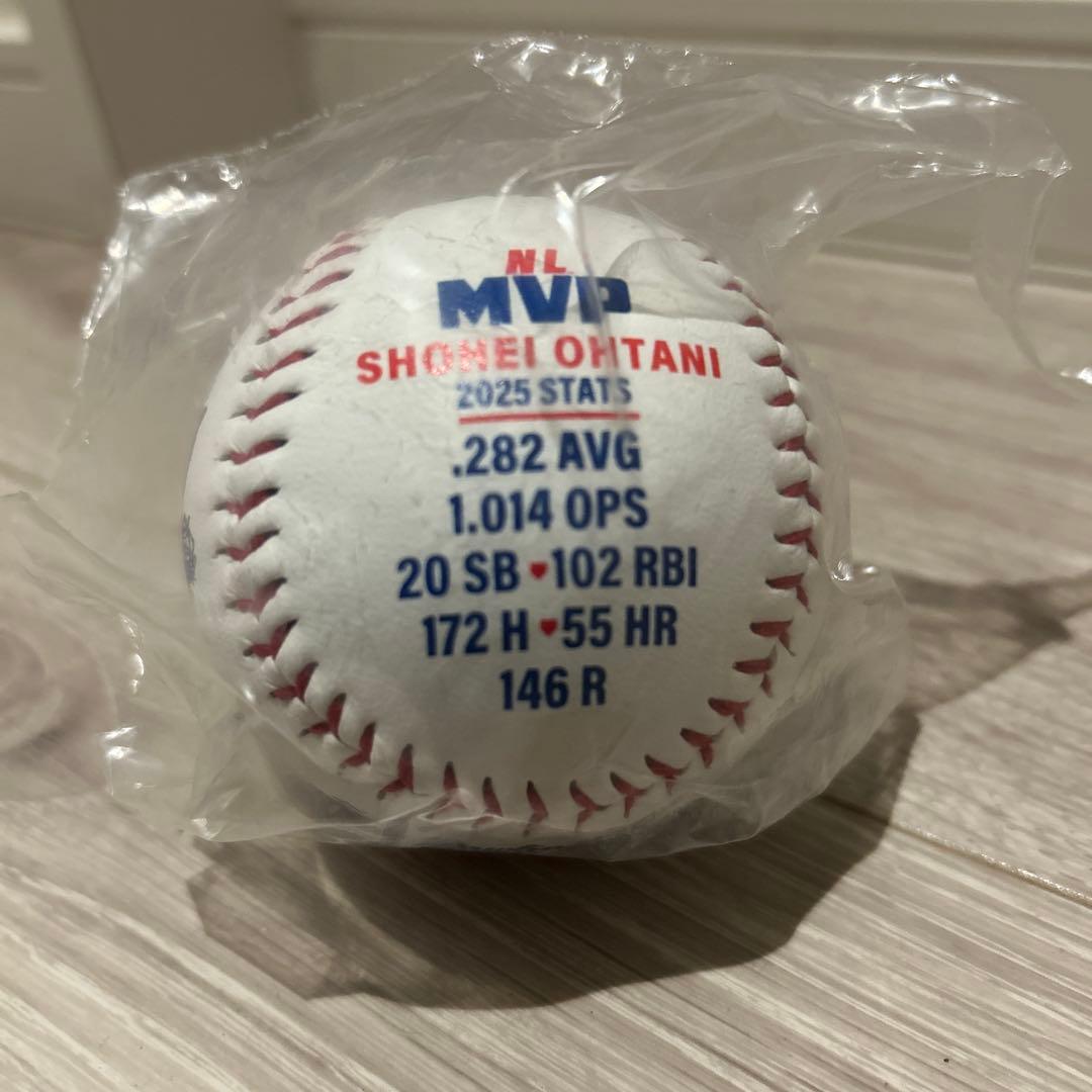 虹色89　Shohei Ohtani 2025 MVP 記念ボール2個