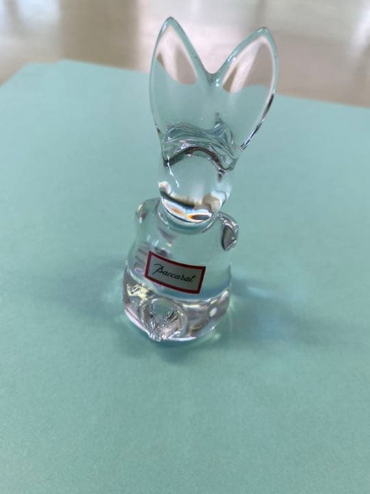 Baccarat バカラ うさぎ　クリア 卯年