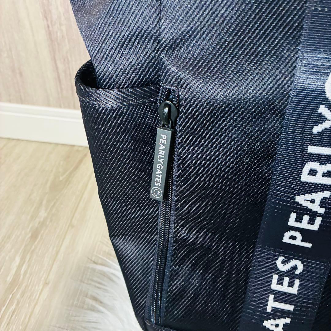 新品未使用　パーリーゲイツ　ロッカーバッグ　PG ニコちゃん　総柄　大容量収納