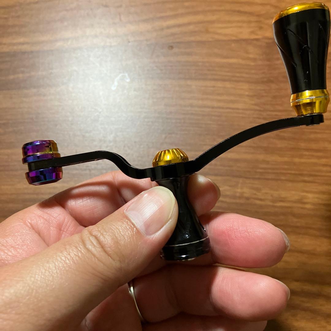 美品　ダイワ用　ゴメクサス　ユニオンハンドル　カーボン　スタンド　セット